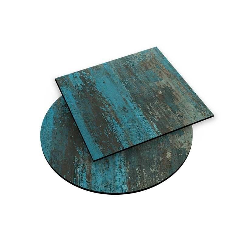 Aqua Painted Metal